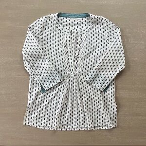 Roller rabbit shirt top blouse size S